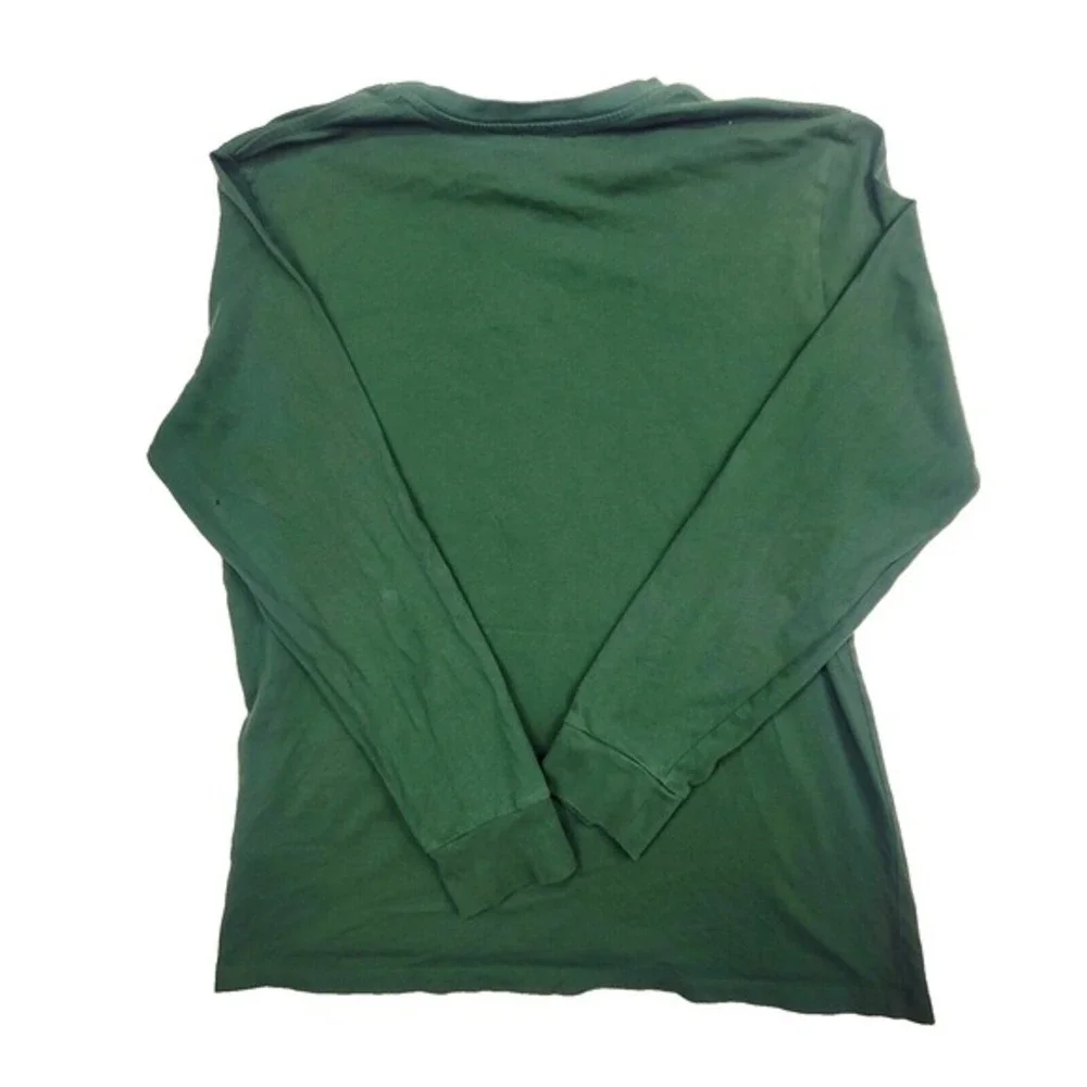 Levi's Shirt Men's‎ Large Green 100% Cotton Long Sleeve Pullover